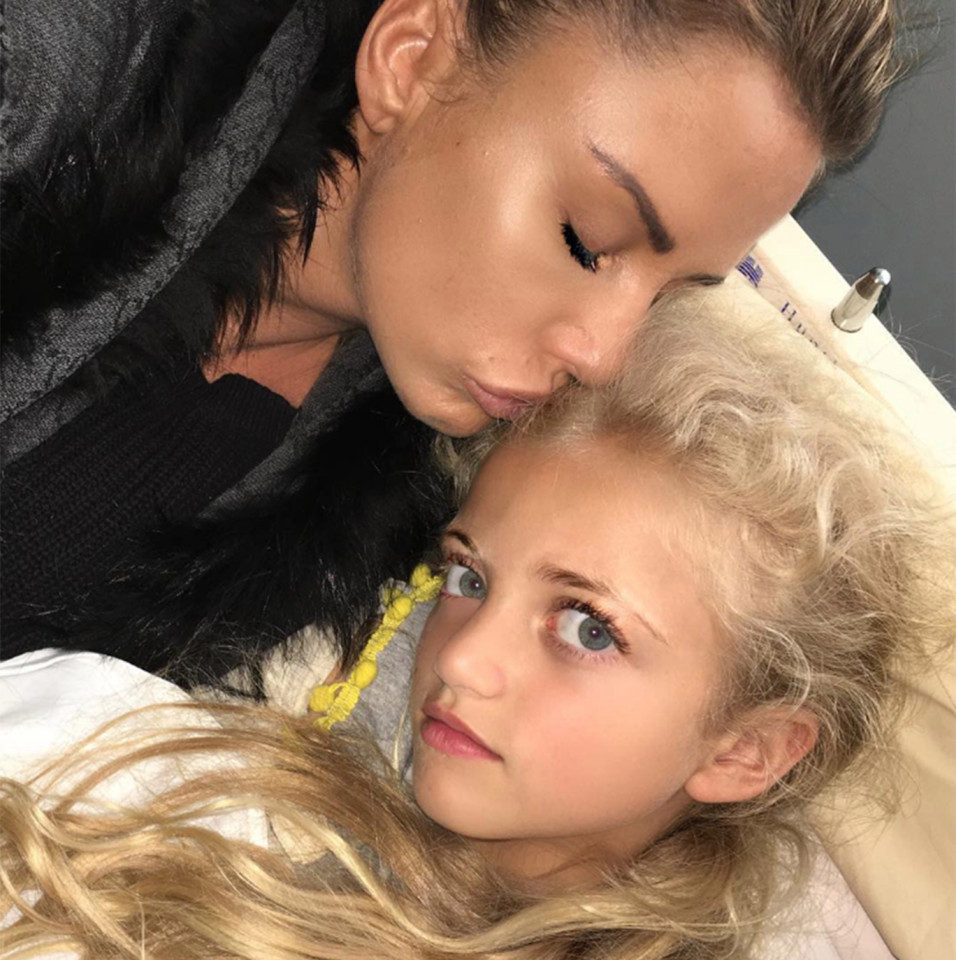 Katie Price Reveals Her Daughter Princess Was Rushed To Hospital For