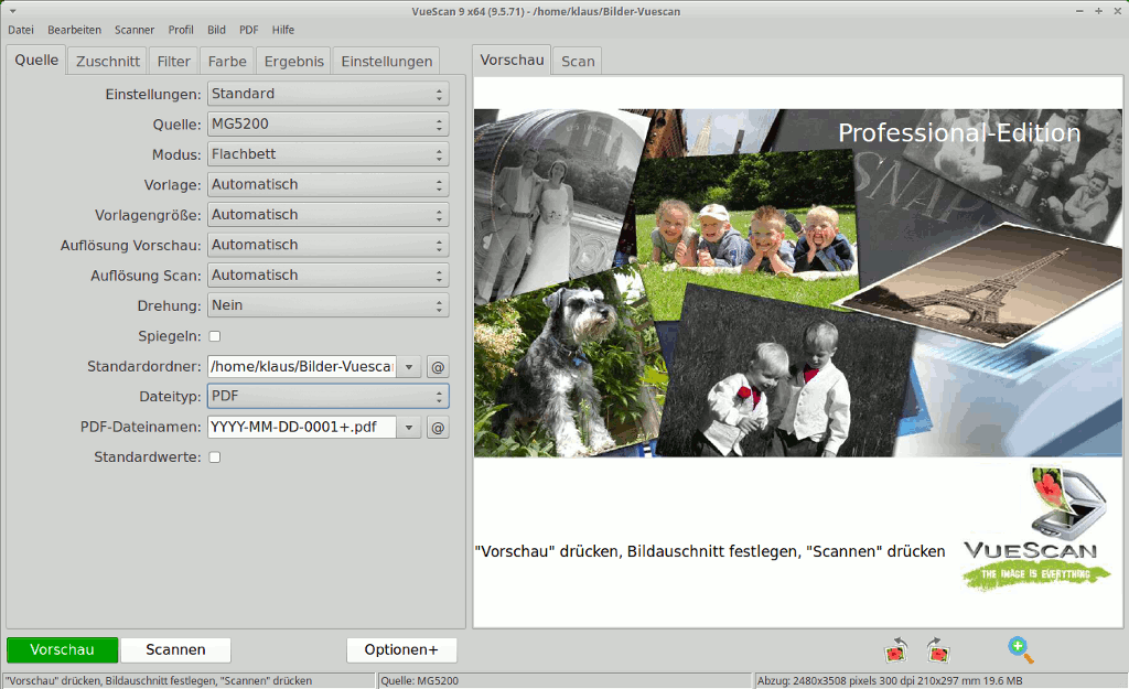 VueScan Scanner Software Klaus Munsteiner