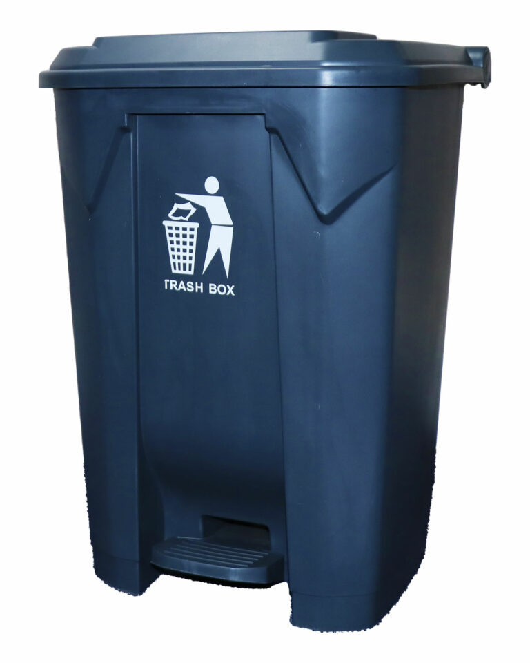 PEDAL BIN PLASTIC 68 LITRE GREY Munaaz South Africa
