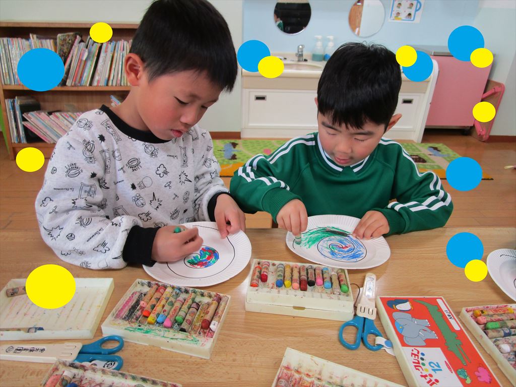 手作りおもちゃで遊んだよ🎵 ゆり組・4歳児 大分市の保育園【宗方保育園】