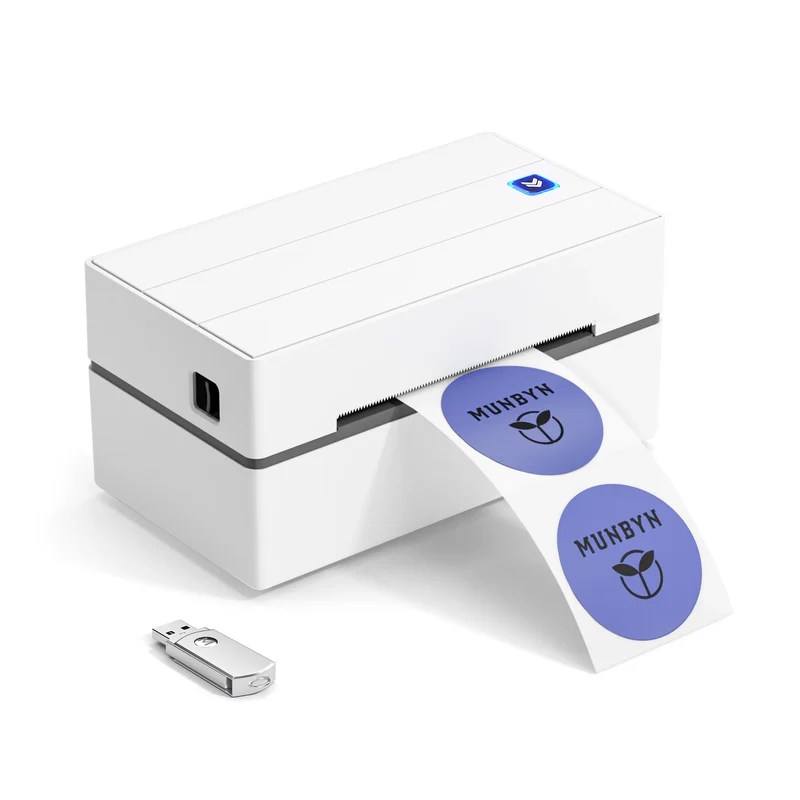 MUNBYN RealWriter 130 Compact Thermal Label Printer