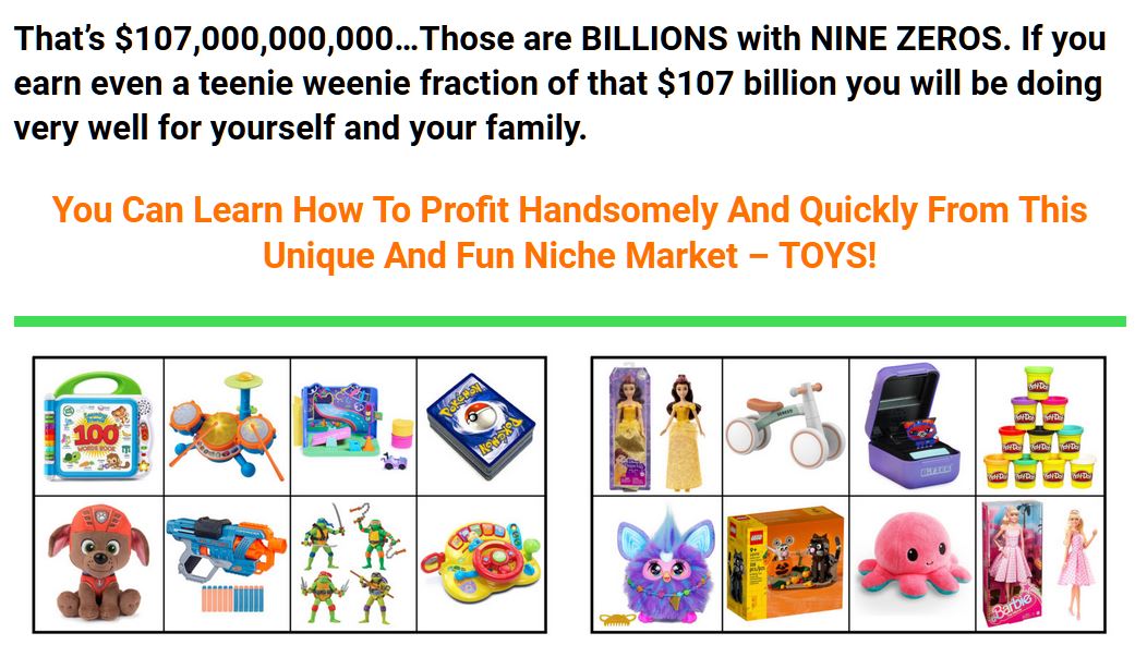 Toys Revenue Riches Andy Charalambous