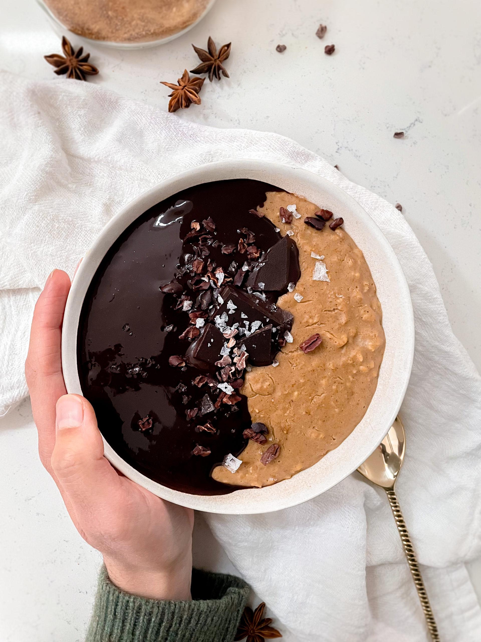 Healthy Caramel Baked Oats Munching With Mariyah