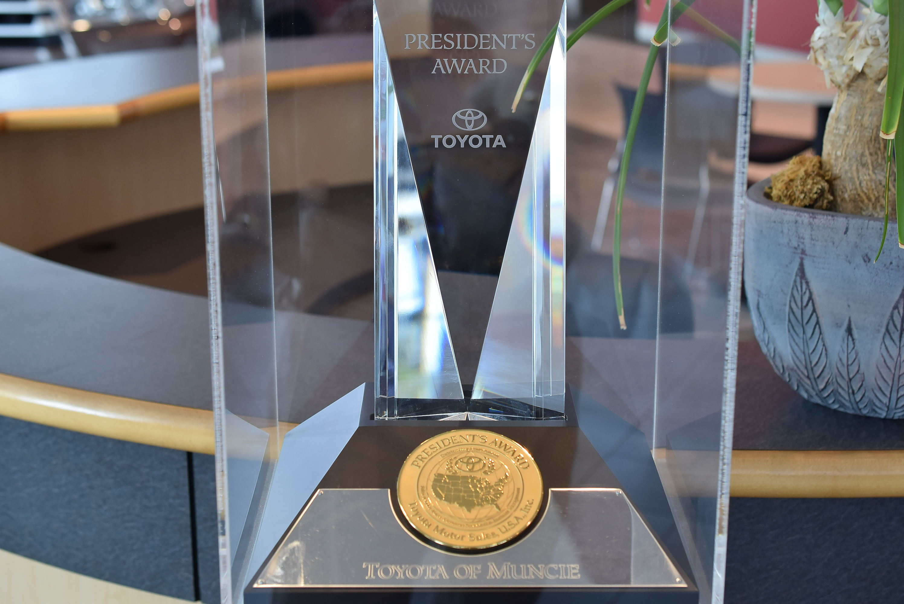 Toyota of Muncie Wins 8th Consecutive Toyota President’s Award for 2016