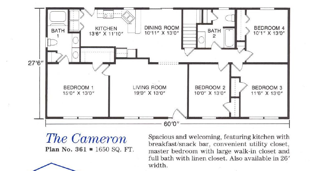 Cameron Plan 361 Muncy Homes