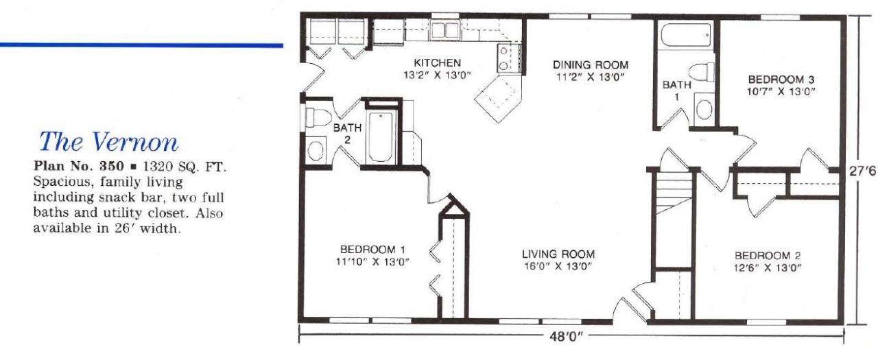Vernon Plan 350 Muncy Homes