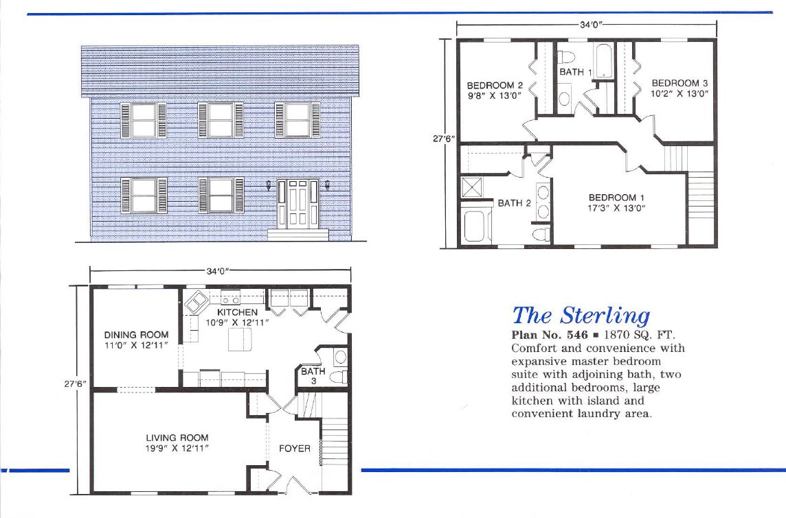 Sterling Plan 546 Muncy Homes
