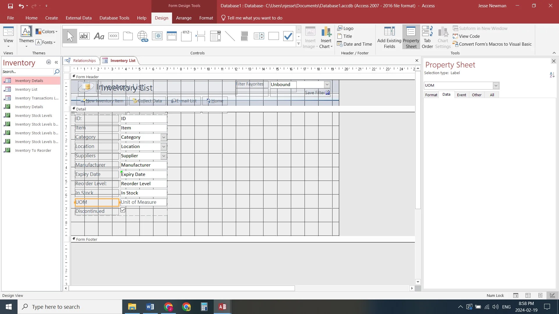 Guía completa de atajos de teclado en Microsoft Access