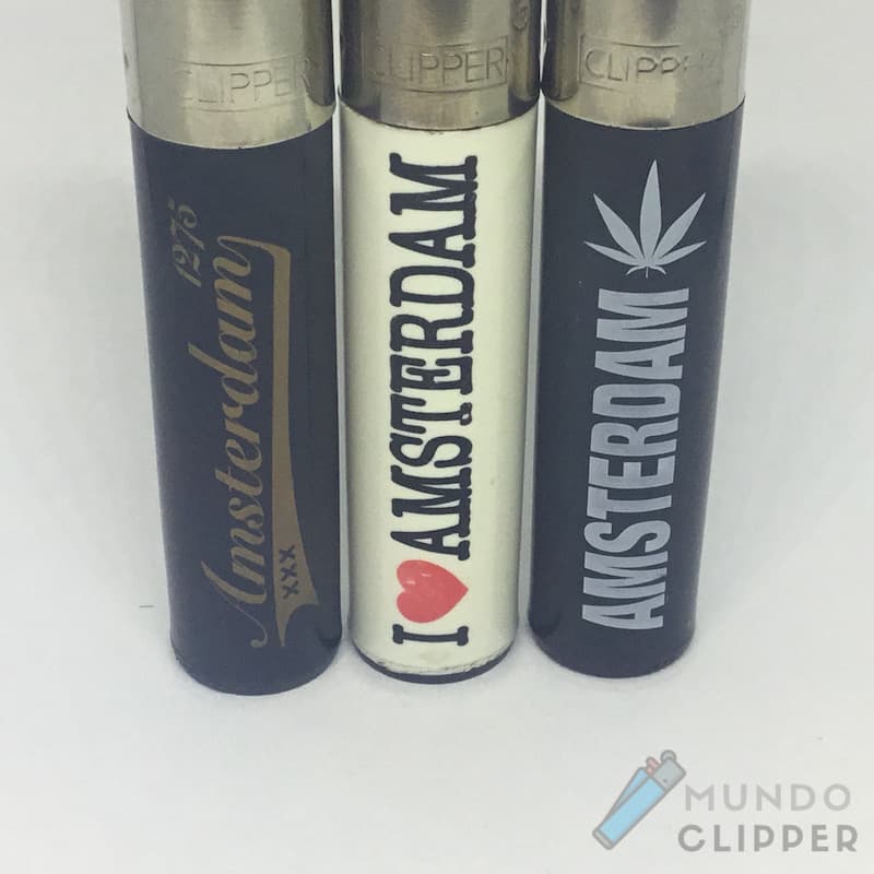 CLIPPER LIGHTERS AMSTERDAM MADE IN SPAIN