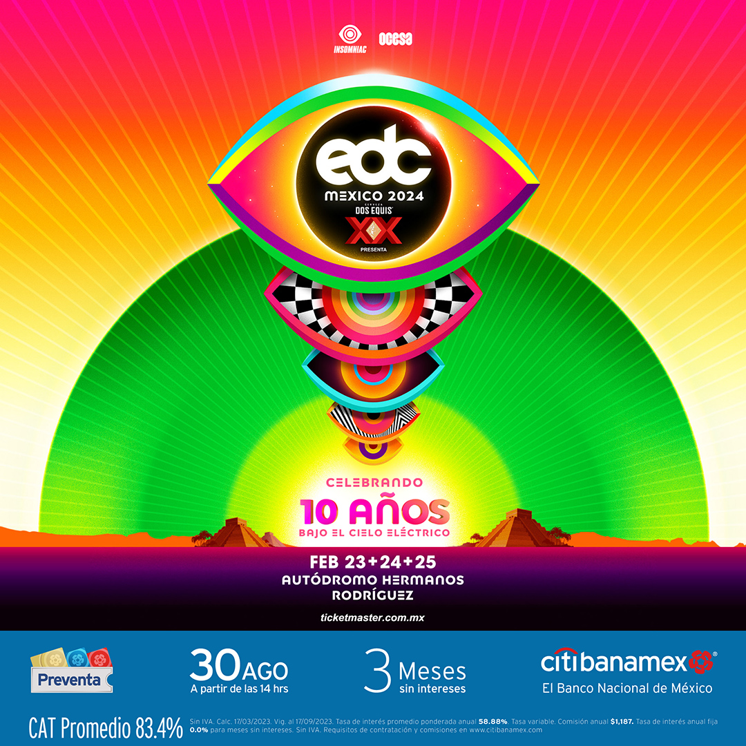 ticketmaster edc mexico 2026 EDC México 2024 anucia fechas para su décimo aniversario Mundo Indie Mx