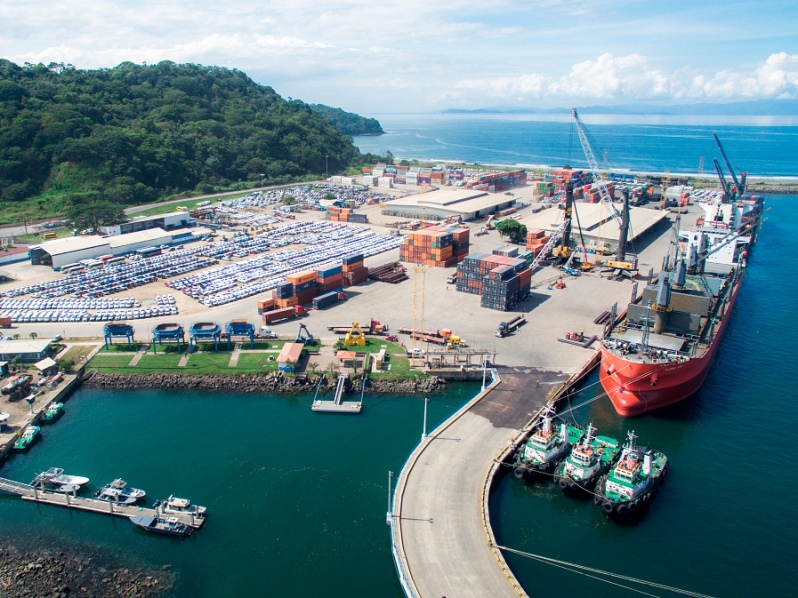Puerto Caldera en Costa Rica movilizó 5,6 millones de toneladas y 300
