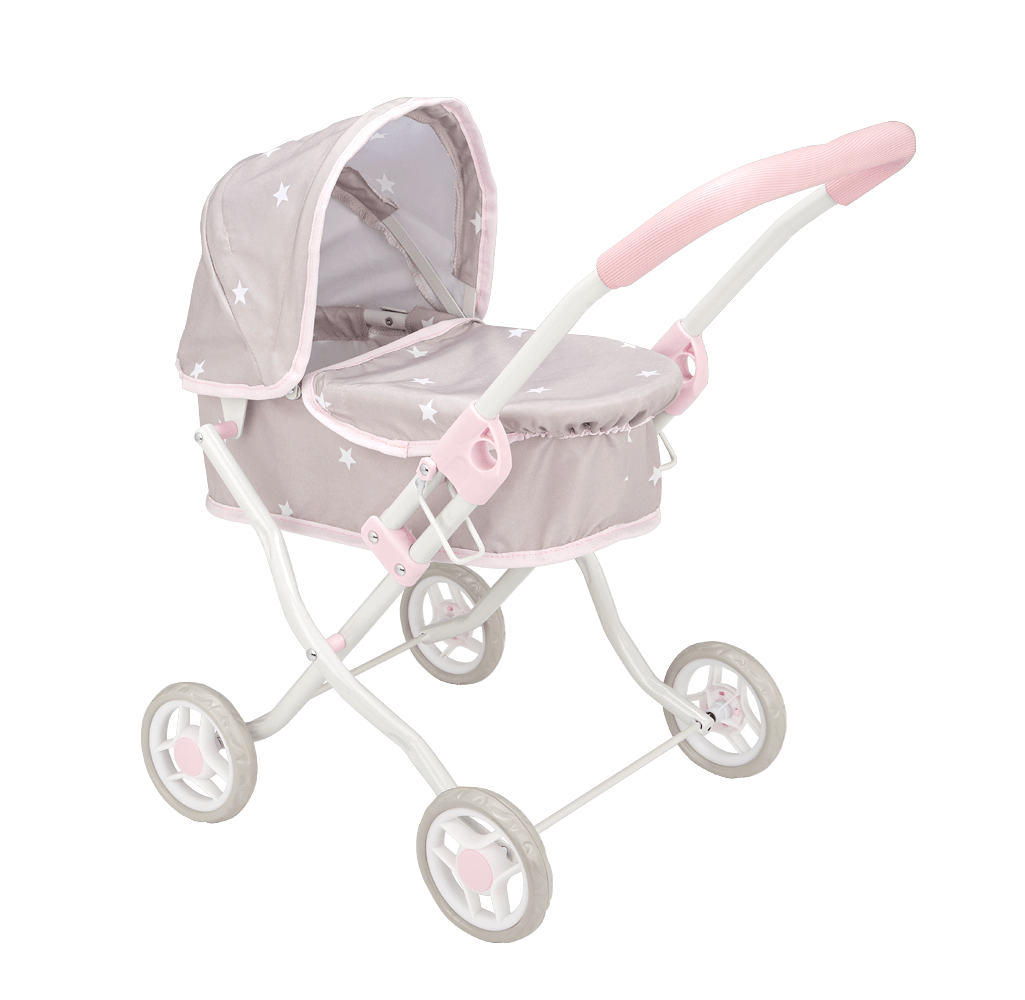 Emma pram with hood Muñecas Arias