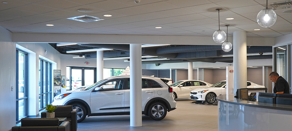 KIA of East Hartford Building Renewal & Addition Munger Commercial