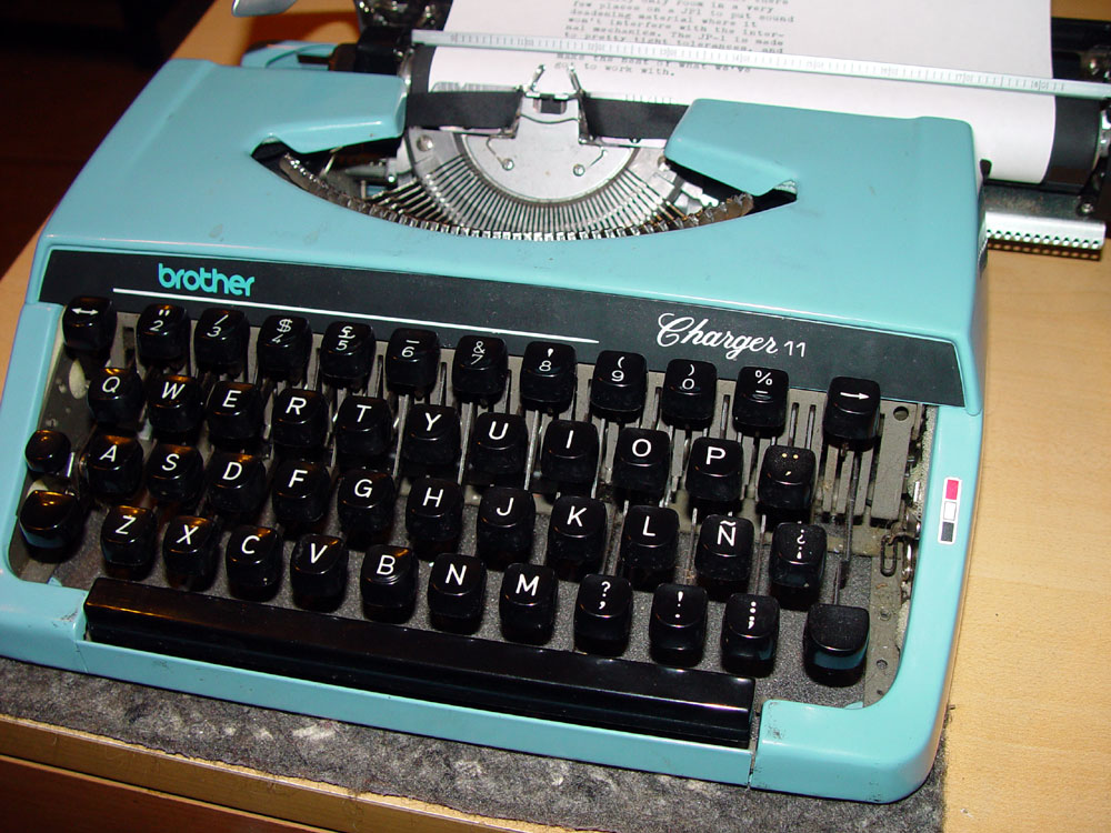 Taming The Tinny Typing Sound of a Brother JP1 Typewriter To Type