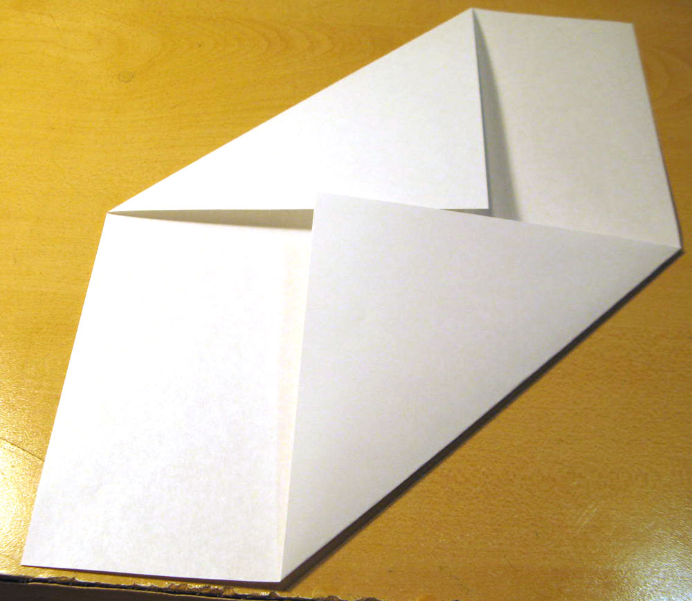 Locked Letters, or how to fold a letter to be its own envelope To