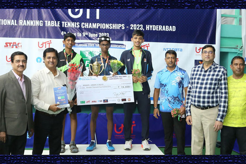 UTT National Ranking Table Tennis Championship 2023 held