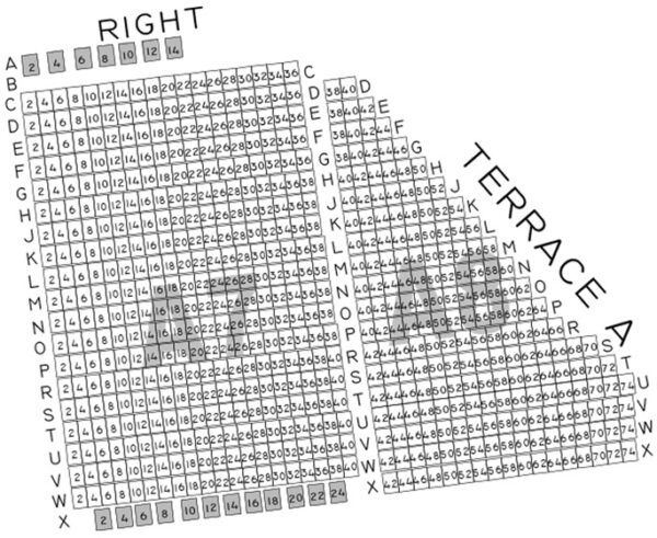 Seating Chart The Muny