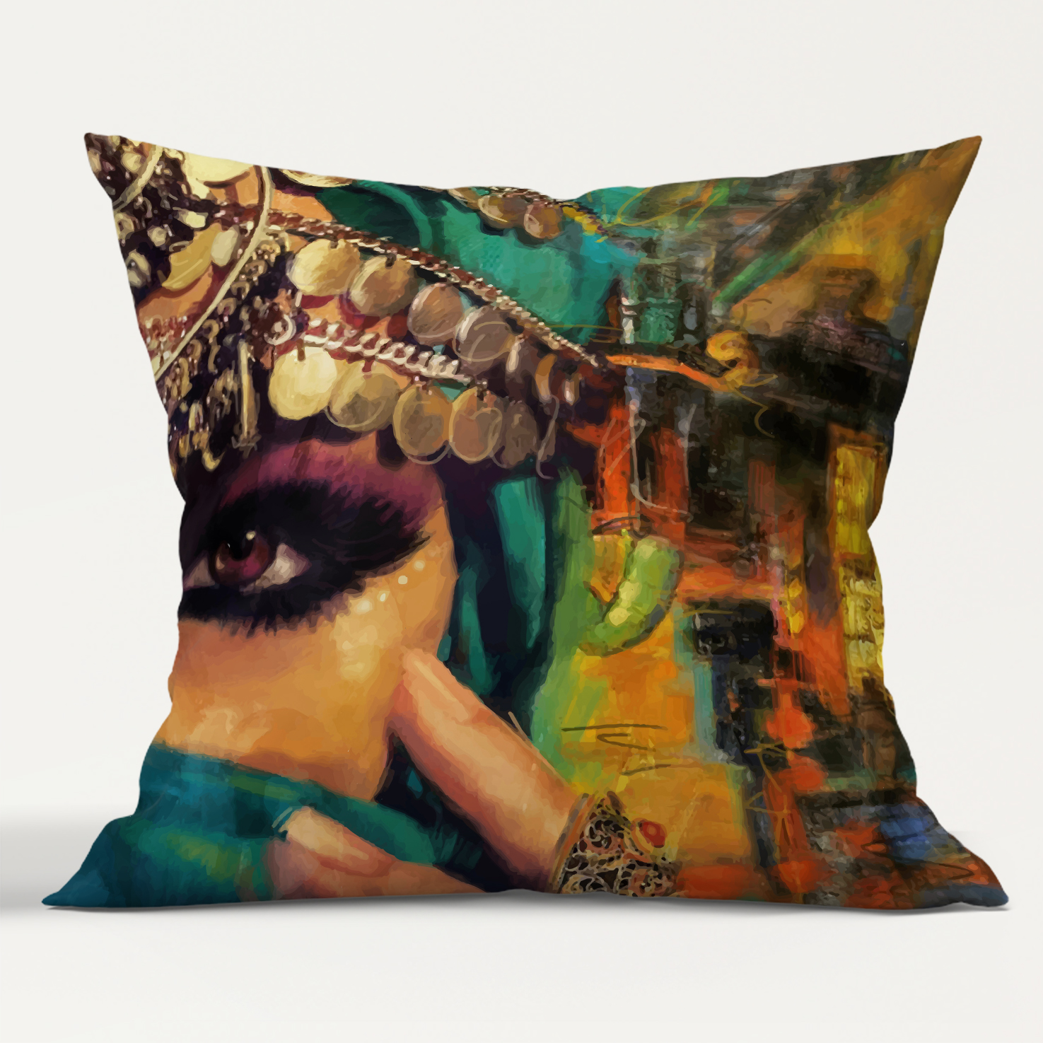 Portrait Art Cushions NO.019 MUR Gallery