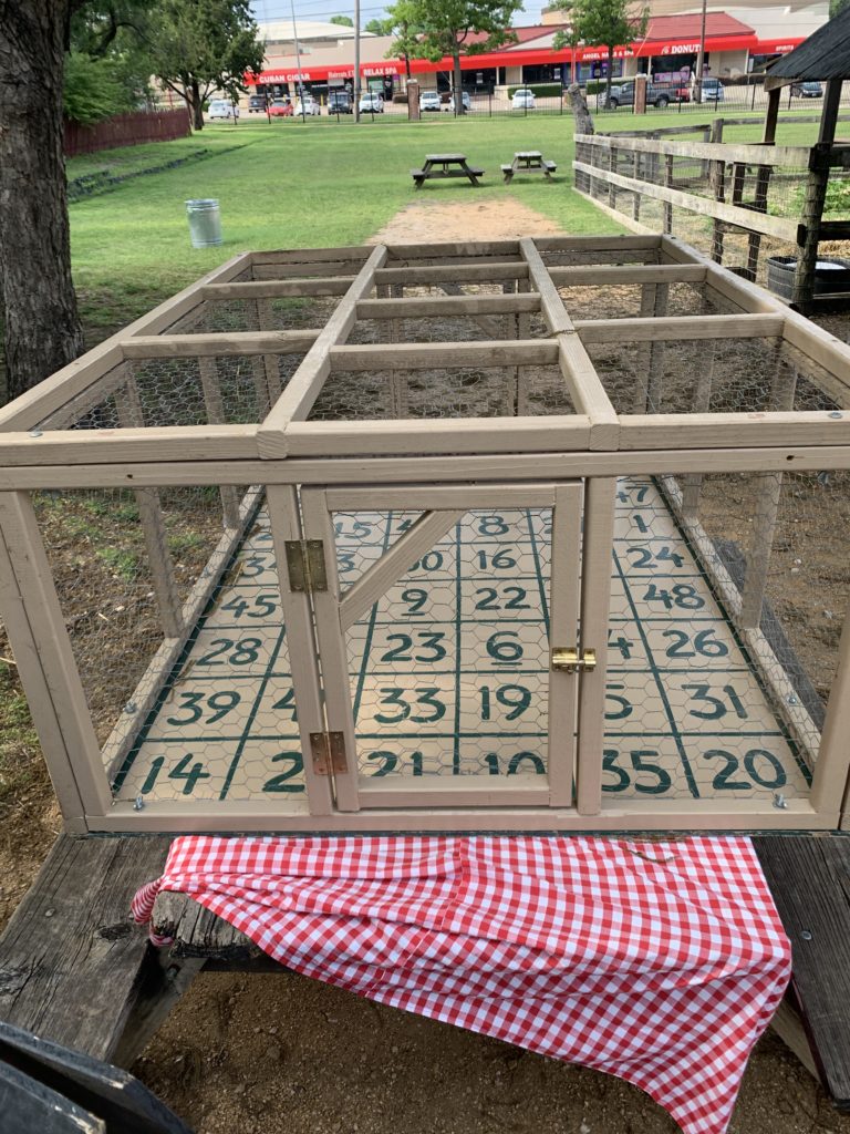 Fundraising Idea Chicken Poop Bingo