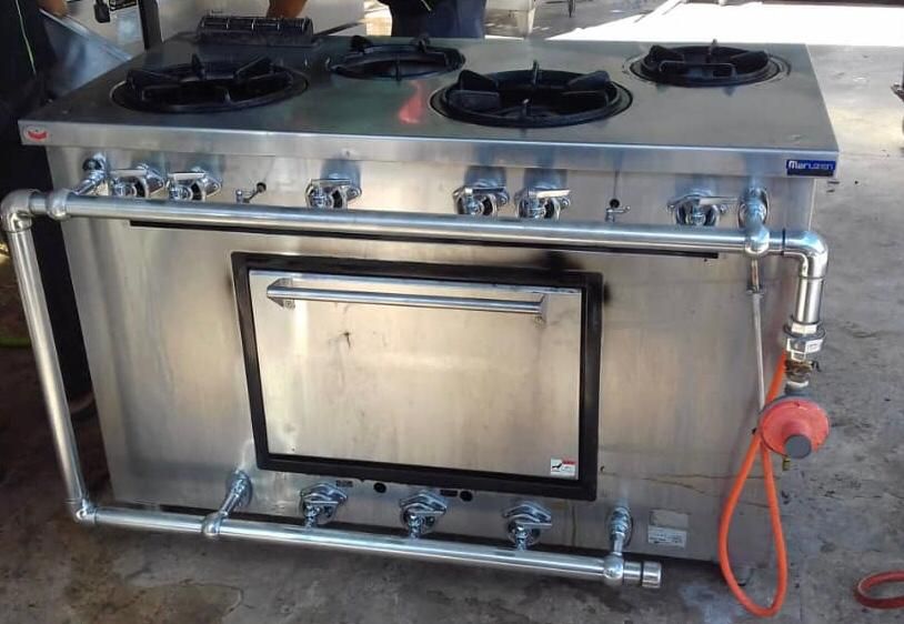 BA3 4 Open Burner • Murah Kitchen Marketplace Malaysia