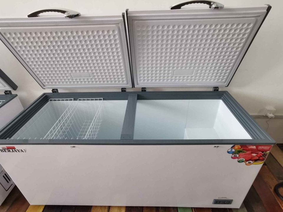 BERJAYA Chest Freezer 2 Door (USED) • Murah Kitchen Marketplace Malaysia