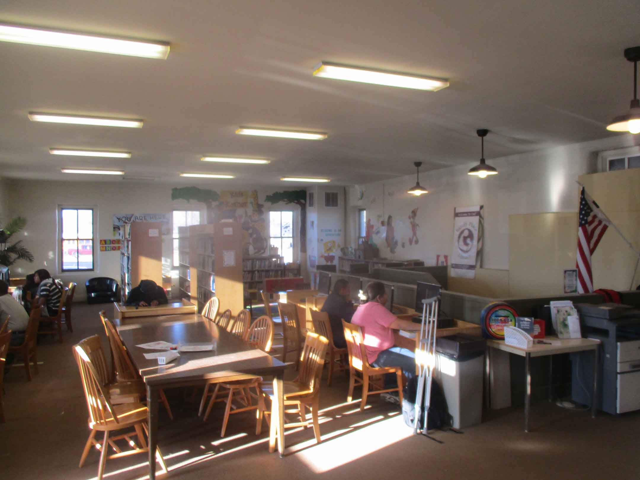 Mural Mice Universal Tuba Paints Mural Public Library, Tuba City Az