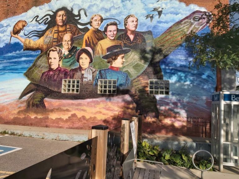 The Skywoman and Turtle Island Mural Routes