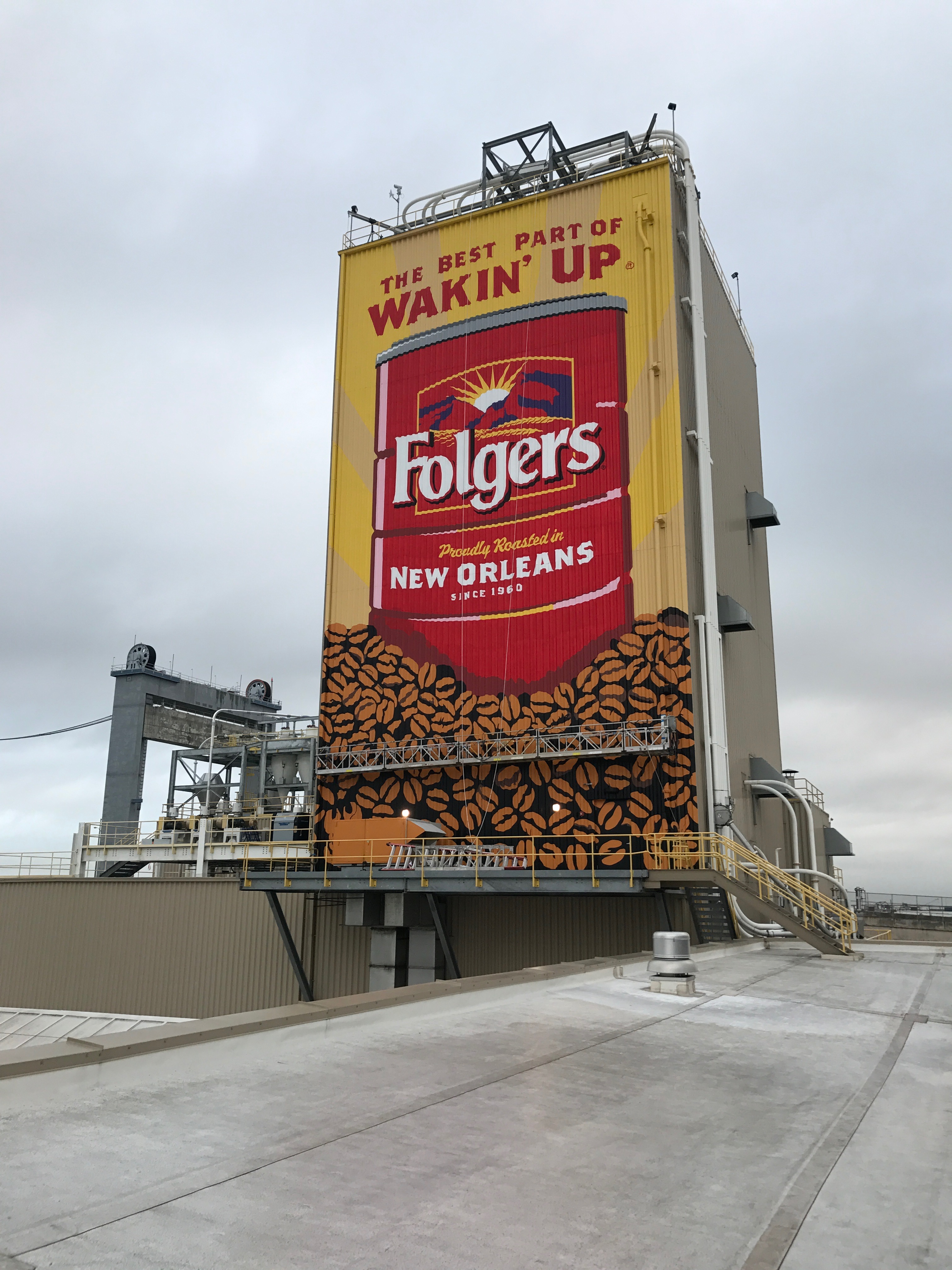 Folgers Coffee New Orleans. CHRISTOPHER