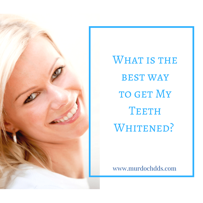 Teeth Whitening Choices Denver Richard Murdoch, DDS