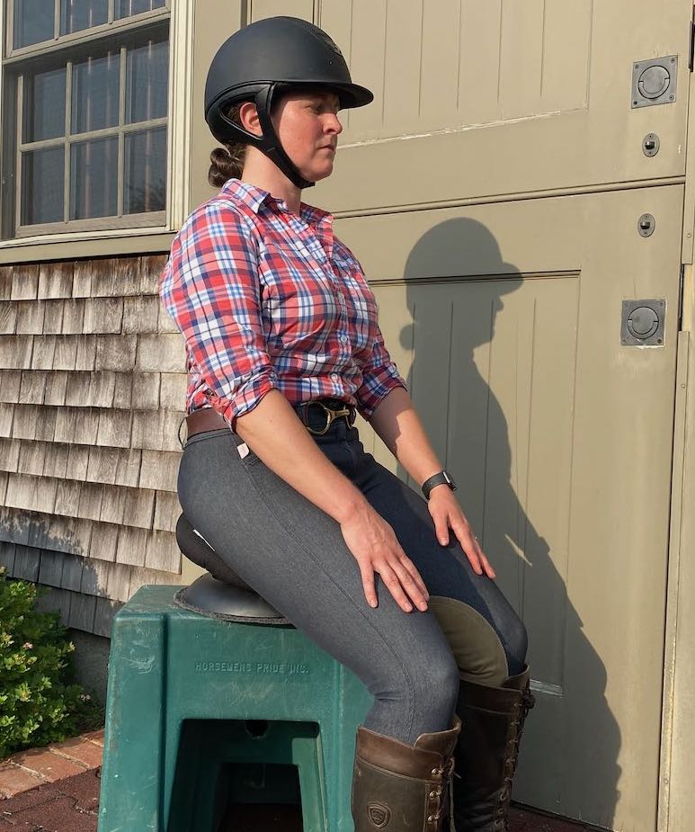 Anywhere Saddle Chair practice your riding anywhere! The Murdoch Method