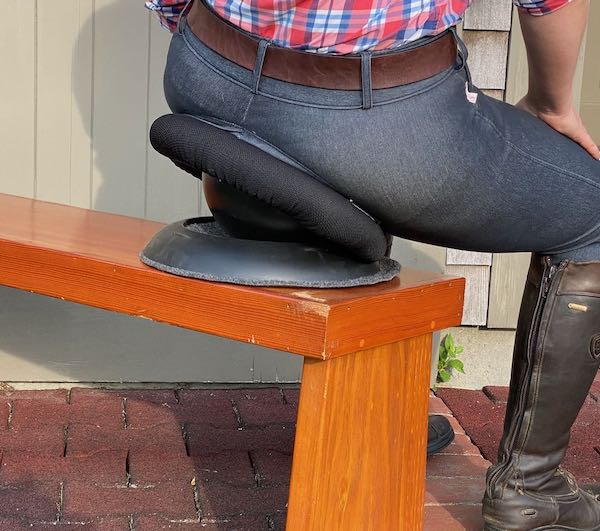 Anywhere Saddle Chair practice your riding anywhere! The Murdoch Method