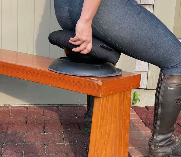 Anywhere Saddle Chair practice your riding anywhere! The Murdoch Method