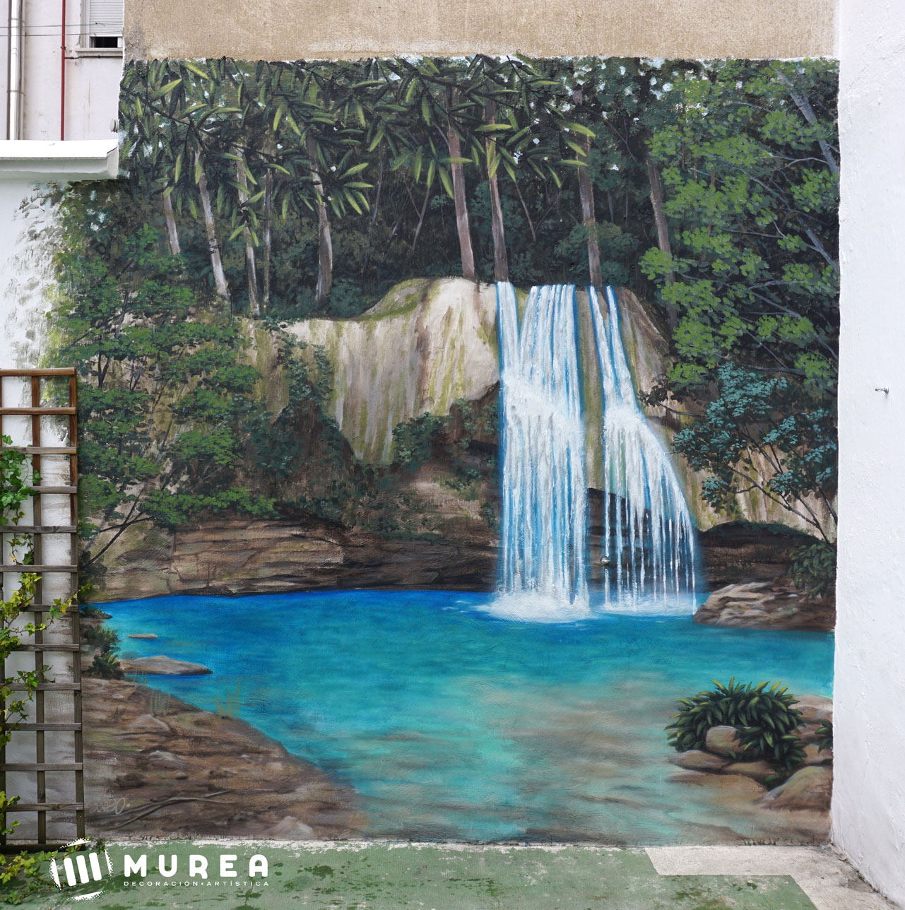Murales Exteriores | Pintar Paredes Para Jardines Y Patios