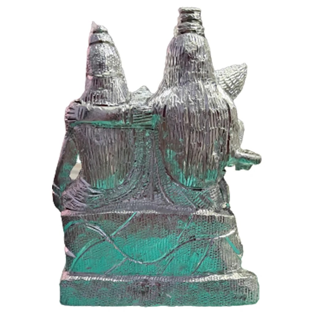 White Mata Rani Murti Pure White Metal Murliwale