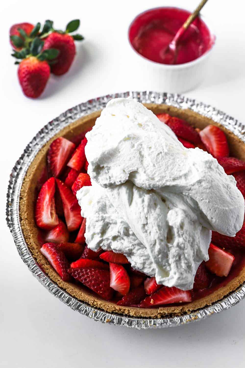 Strawn's Fresh Strawberry Pie Murmurs of Ricotta
