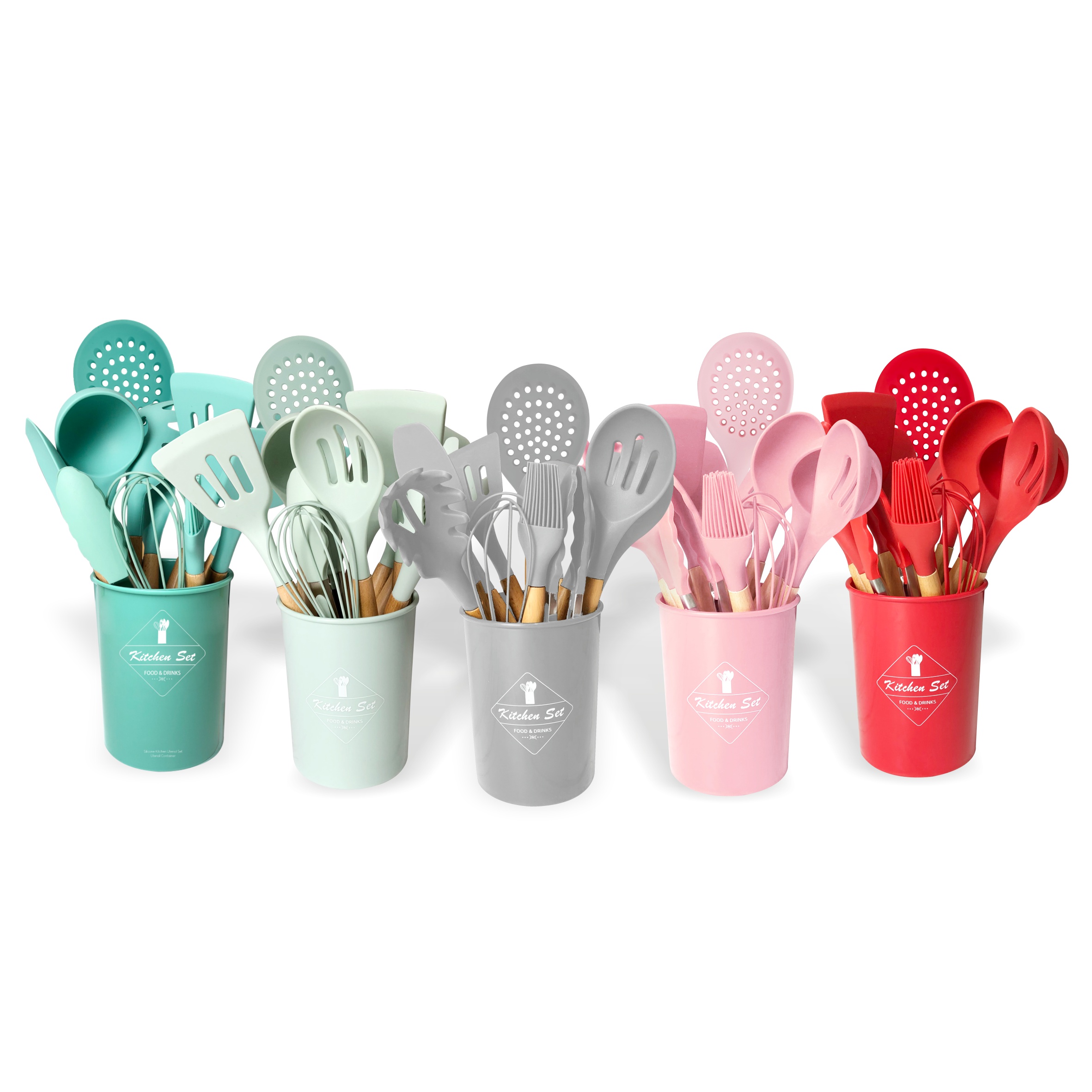 13 Pcs Silicone Utensil Set Muro Home
