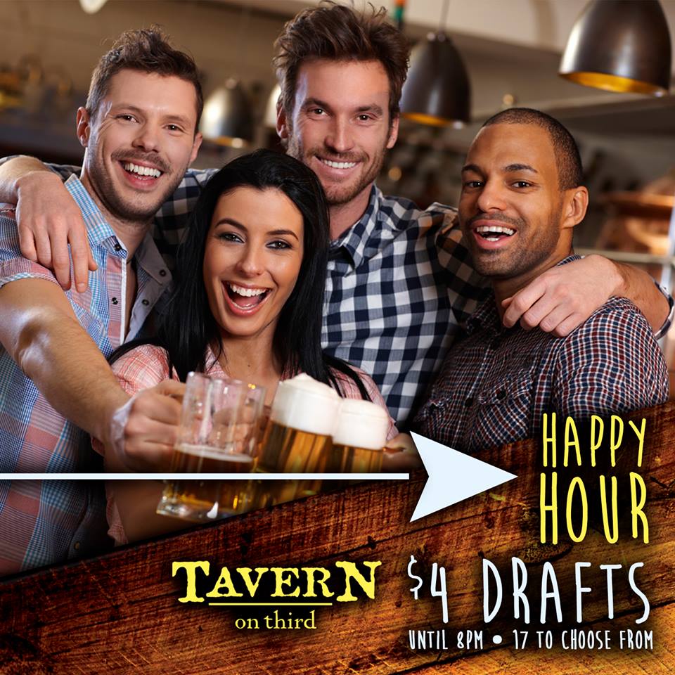 Happy Hour at Tavern on Third MurphGuide NYC Bar Guide