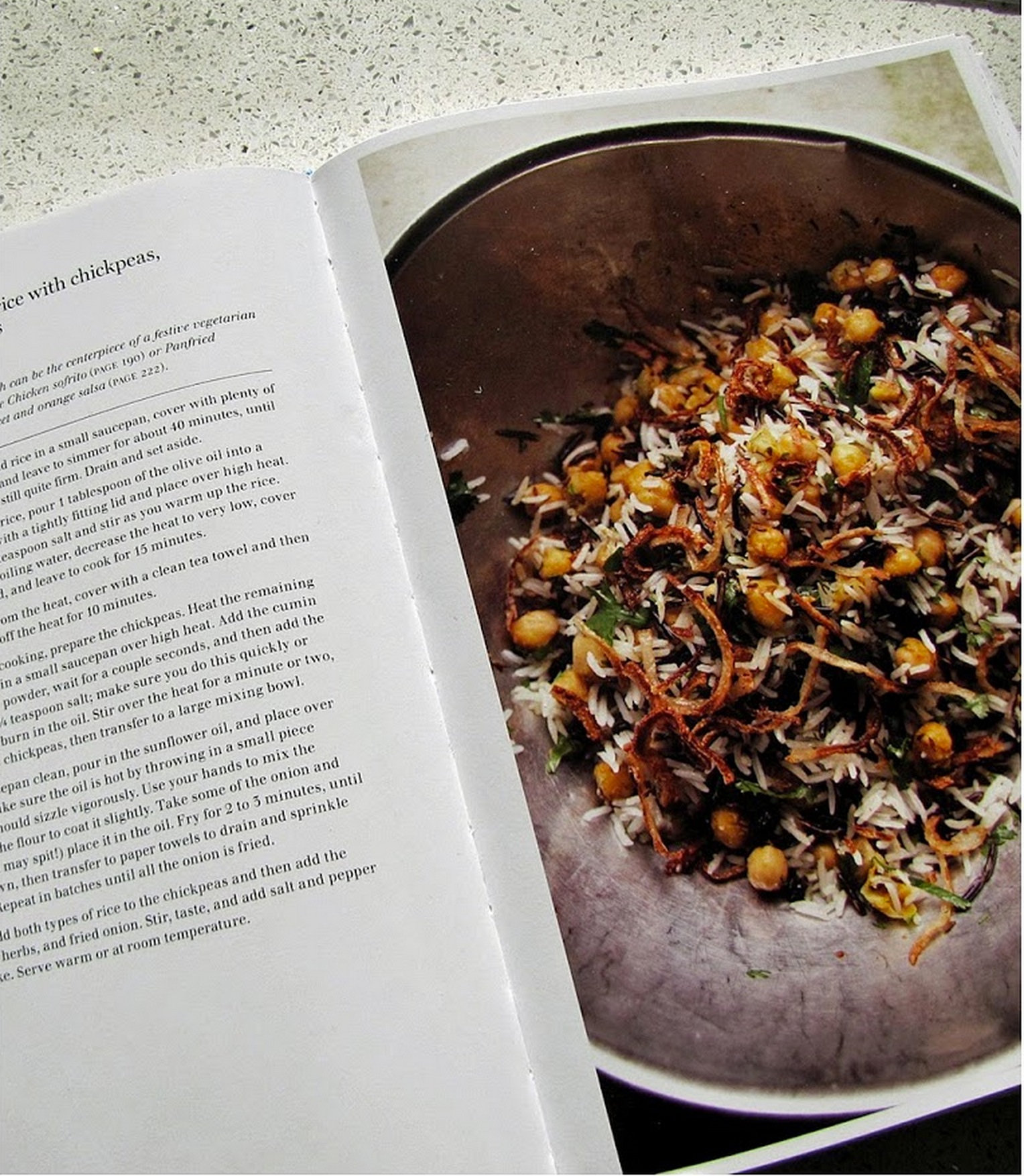 Cook the Book Jerusalem (Basmati & Wild Rice w/ Chickpeas, Currants