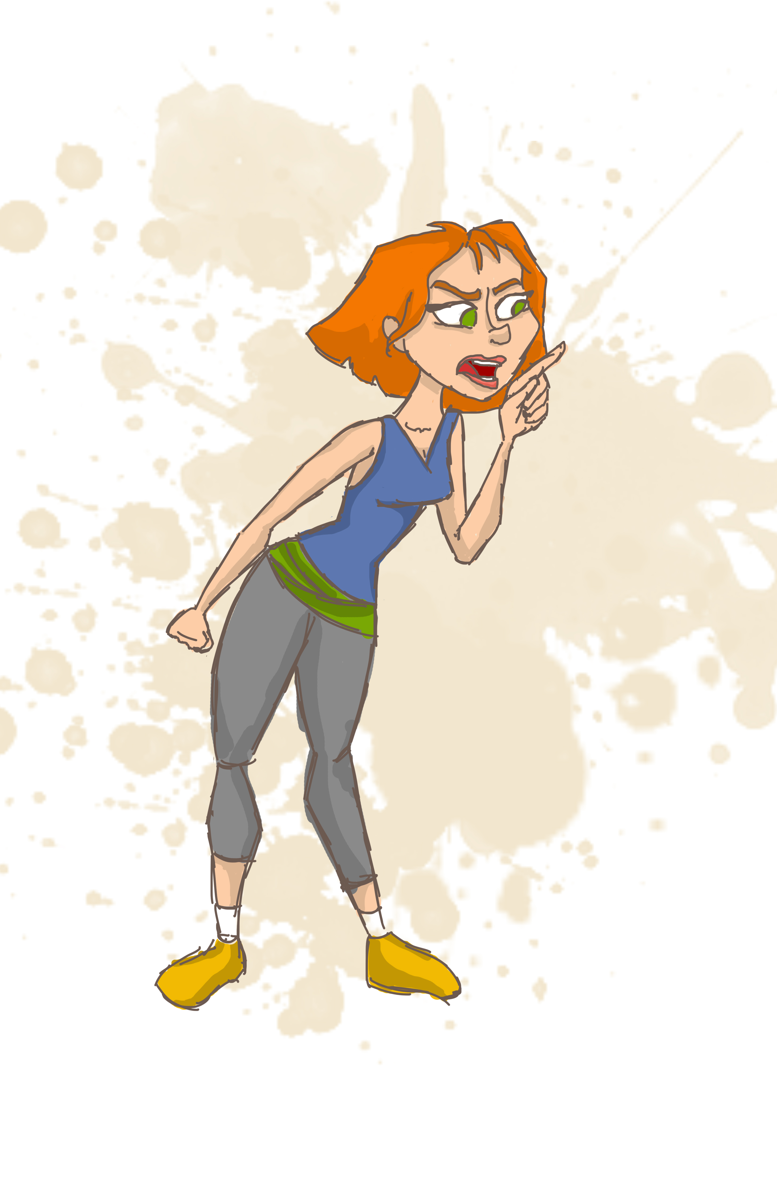 10 minute sketch Melissa's Sketchbook