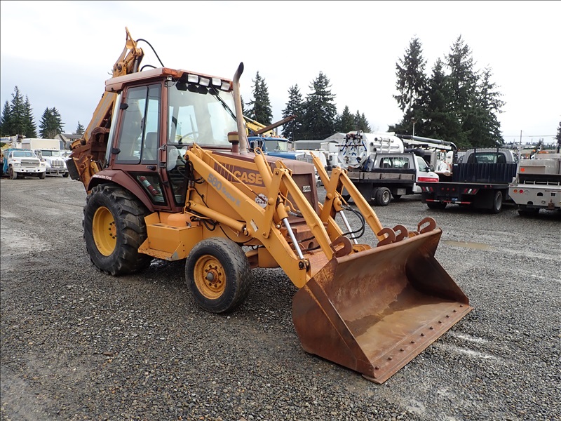 1992 CASE 580 SUPER K KENMORE HEAVY EQUIPMENT, CONTRACTORS EQUIPMENT