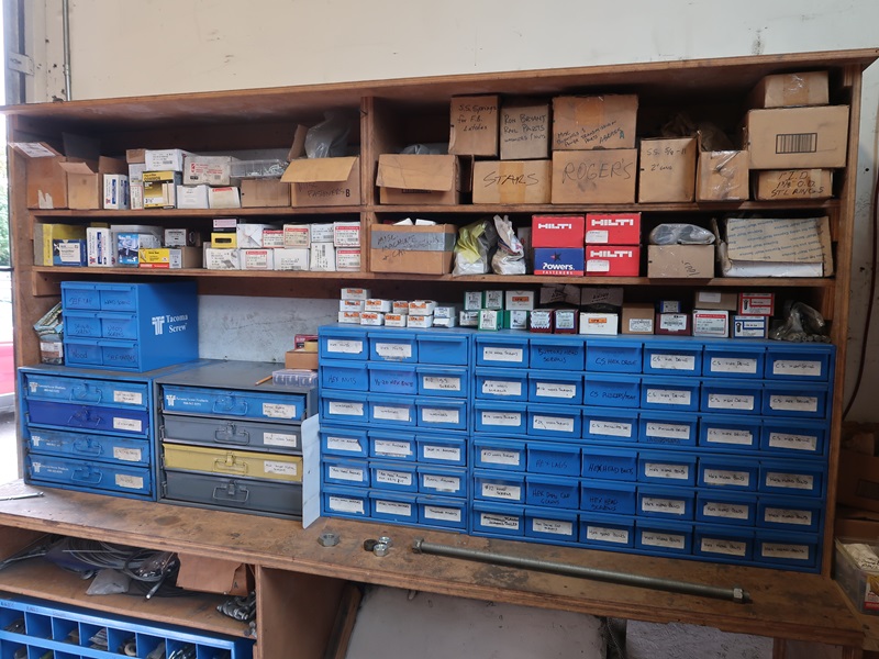 ASSORTED NUT & BOLT INVENTORY 12TH AVENUE IRON INC. ONLINE AUCTION