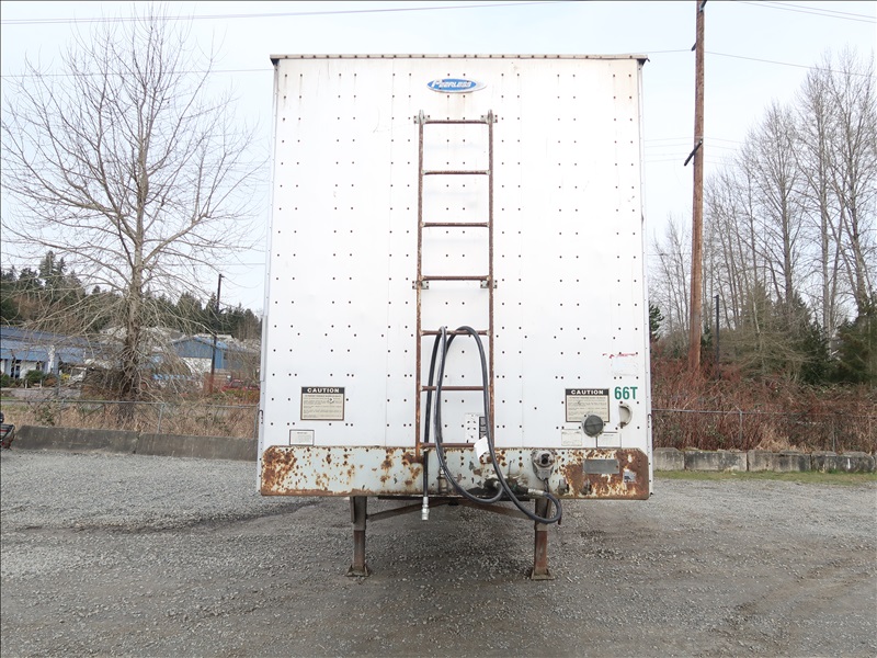 1998 PEERLESS 48RTSSF TRI/A LIVE FLOOR TRAILER KENMORE HEAVY