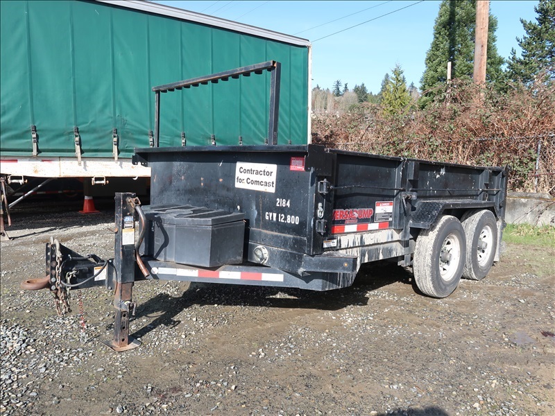 2018 MIDSOTA MFG VERSA DUMP HV12 T/A HYD DUMP TRAILER KENMORE HEAVY