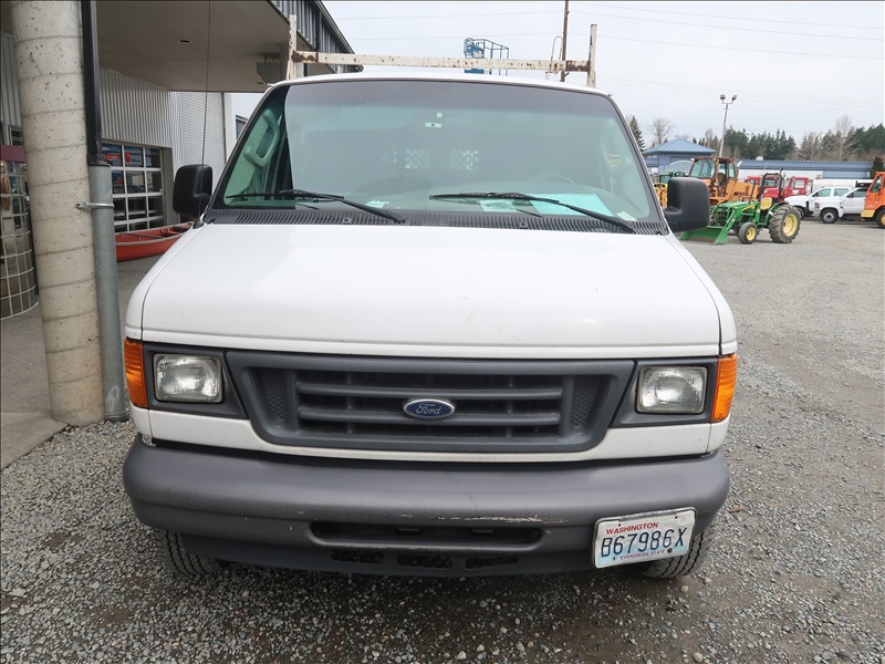 2006 FORD E250 CARGO VAN KENMORE HEAVY EQUIPMENT, CONTRACTORS