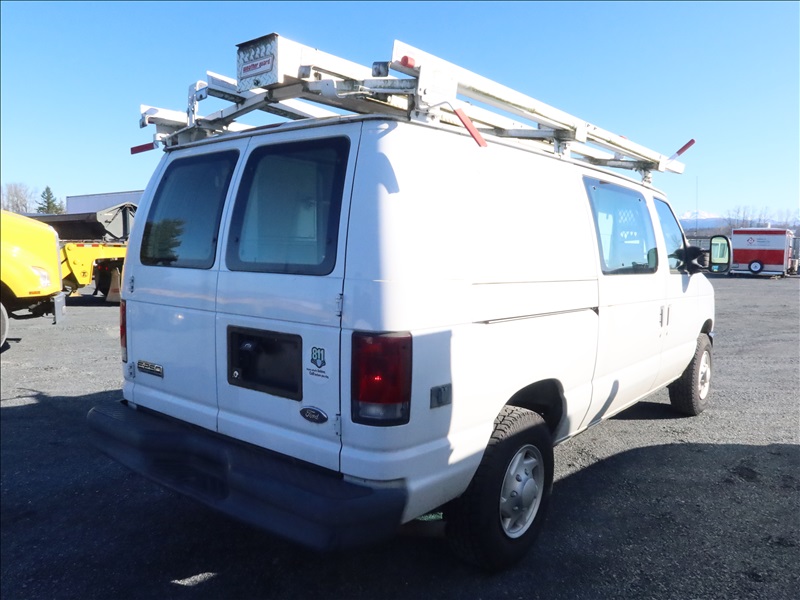 2008 FORD E250 CARGO VAN MARYSVILLE HEAVY EQUIPMENT, CONTRACTORS