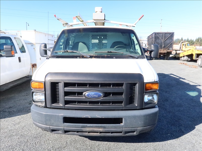 2008 FORD E250 CARGO VAN MARYSVILLE HEAVY EQUIPMENT, CONTRACTORS