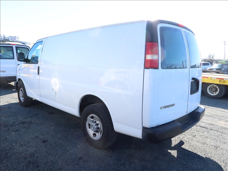 2009 CHEV 2500 CARGO VAN MARYSVILLE HEAVY EQUIPMENT, CONTRACTORS