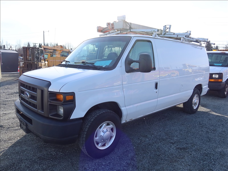 2008 FORD E250 CARGO VAN MARYSVILLE HEAVY EQUIPMENT, CONTRACTORS