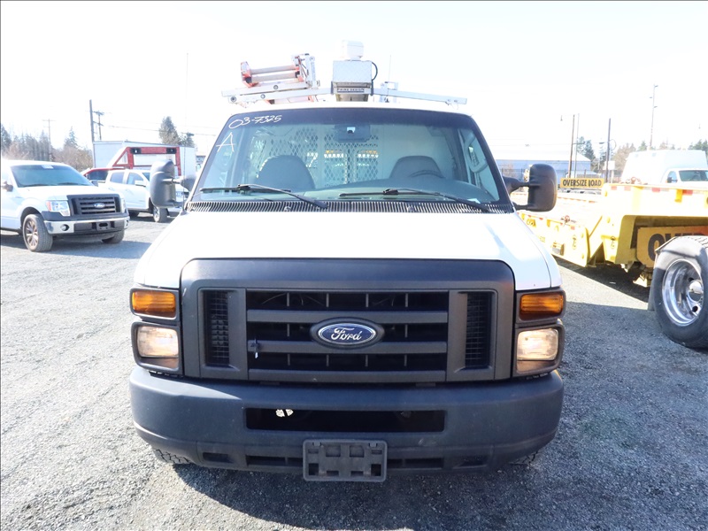 2008 FORD E250 CARGO VAN MARYSVILLE HEAVY EQUIPMENT, CONTRACTORS