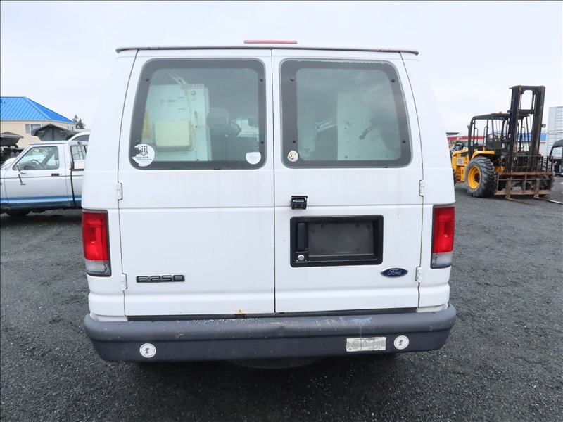 2006 FORD E250 CARGO VAN MARYSVILLE HEAVY EQUIPMENT, CONTRACTORS